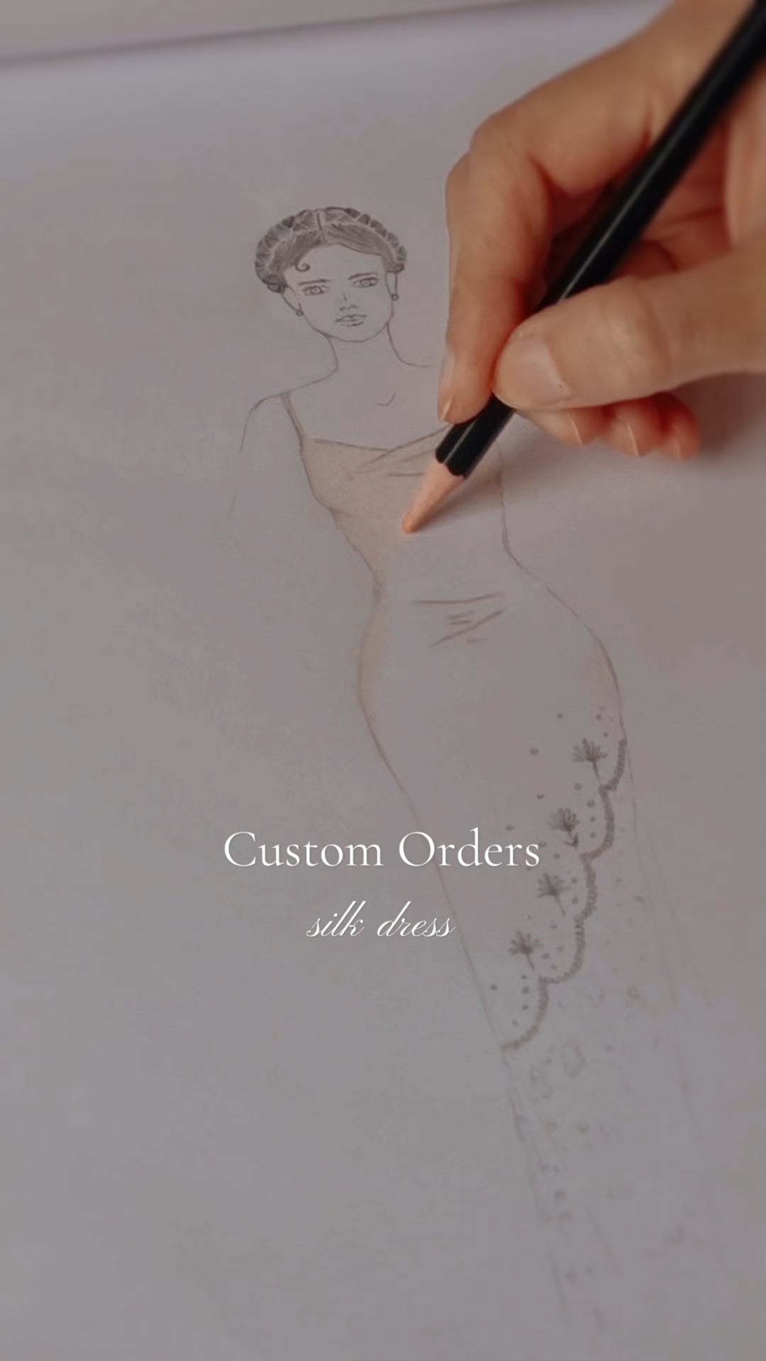 Custom Orders for Silk Dress