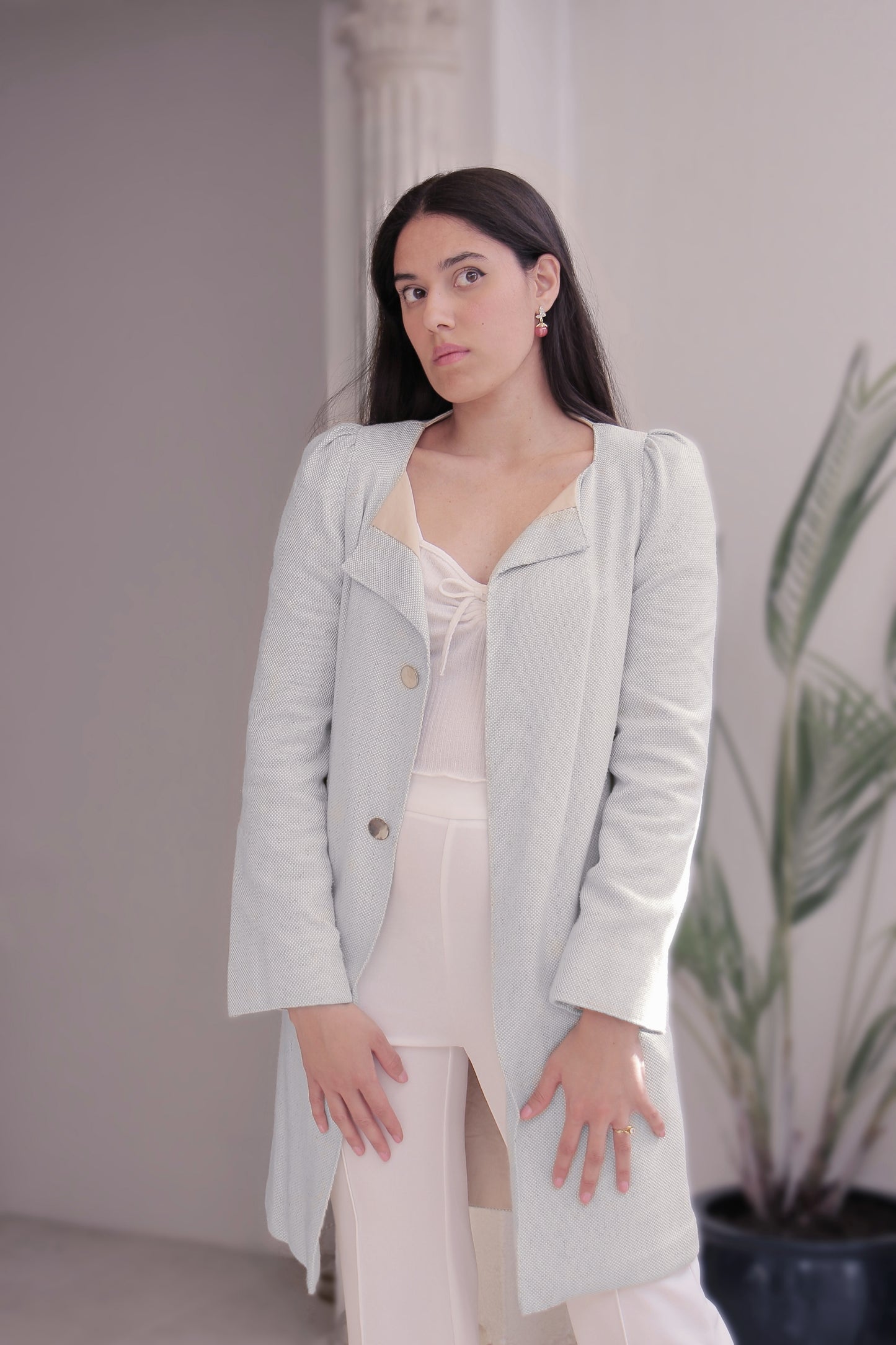 'Peppermint Dream' Spring Coat