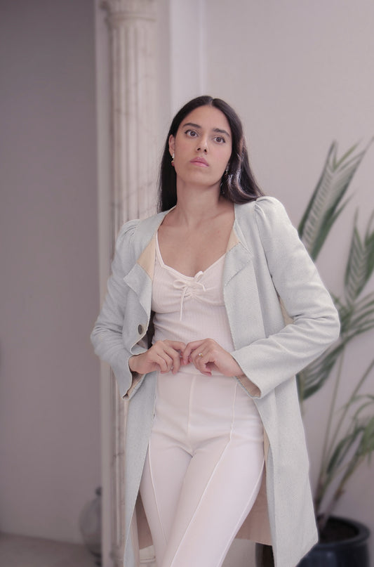 'Peppermint Dream' Spring Coat
